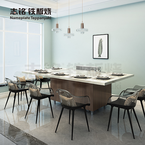 長(zhǎng)方形鐵板燒設(shè)備 圖3