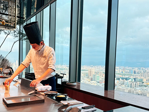 日式鐵板燒設(shè)備，板前料理omakase日料店專用設(shè)備定制